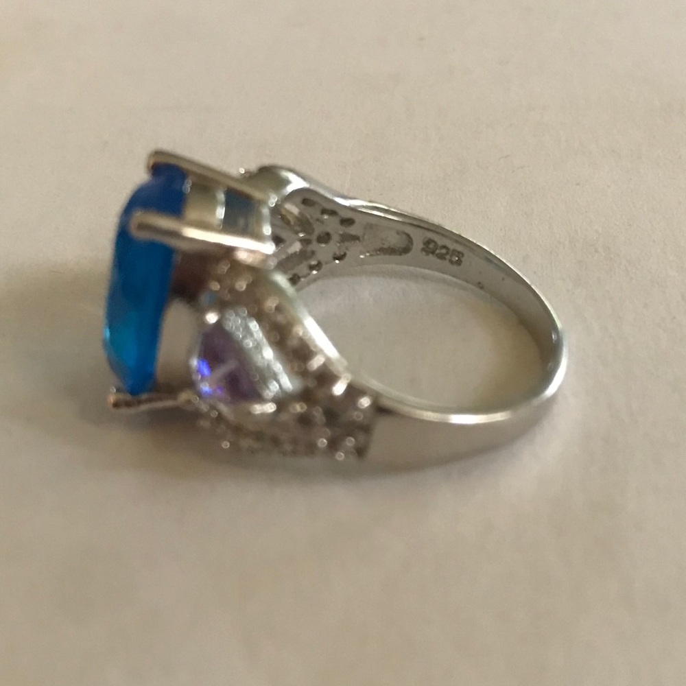 Blue Stone Ring - image 5